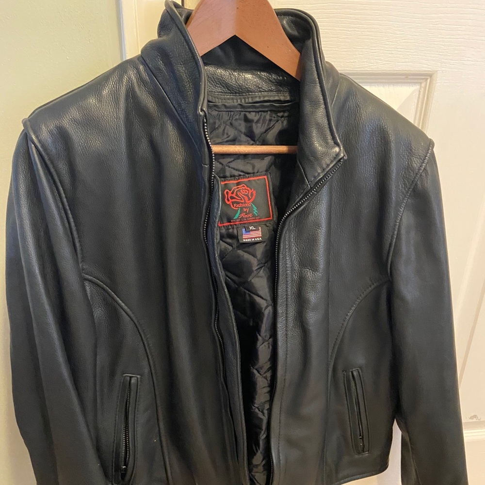 Leather jacket